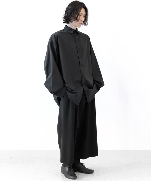 minsobi（ミンソビ）の「ビッグシルエット長袖シャツ オーバーシャツ