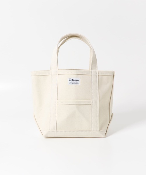 ORCIVAL（オーシバル）の「ORCIVAL　TOTE BAG SMALL（トートバッグ・レディース・アイボリー/ライトベージュ/ホワイト系その他/ブルー系その他・FREE）」の13枚目の写真