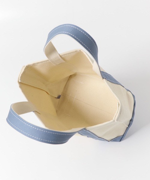 ORCIVAL（オーシバル）の「ORCIVAL　TOTE BAG SMALL（トートバッグ・レディース・アイボリー/ライトベージュ/ホワイト系その他/ブルー系その他・FREE）」の18枚目の写真