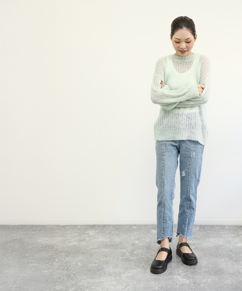 SOROTTO(ソロット)の「『軽量』2.2cmヒール 厚底ストラップ付パンプス(パンプス・レディース・ブラック系その他/ブラック・22.0cm/21.0cm/24.0cm/23.0cm)」の20枚目の写真
