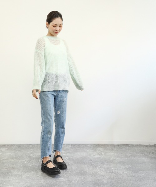 SOROTTO(ソロット)の「『軽量』2.2cmヒール 厚底ストラップ付パンプス(パンプス・レディース・ブラック系その他/ブラック・22.0cm/21.0cm/24.0cm/23.0cm)」の19枚目の写真