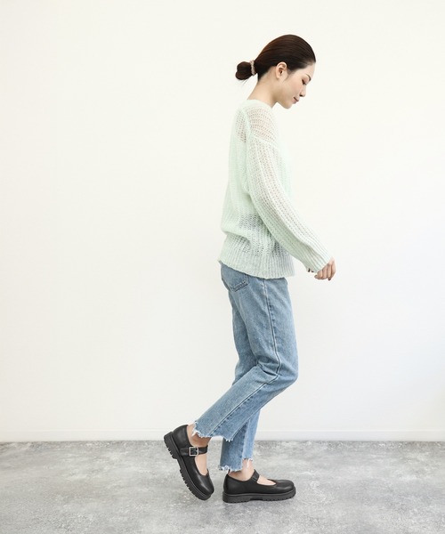 SOROTTO(ソロット)の「『軽量』2.2cmヒール 厚底ストラップ付パンプス(パンプス・レディース・ブラック系その他/ブラック・22.0cm/21.0cm/24.0cm/23.0cm)」の18枚目の写真
