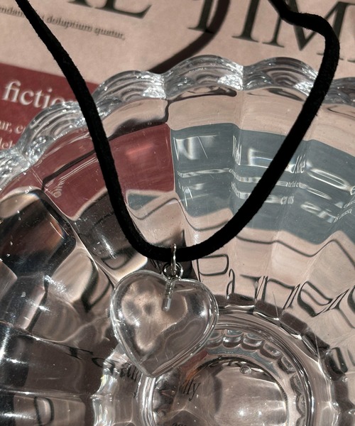 WEGO(ウィゴー)の「WEGO/ハートチョーカー(ネックレス・レディース・シルバー/その他1/その他2・FREE)」の2枚目の写真