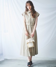 ダブルポケットシャツセットアップ