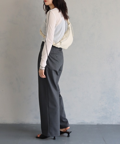 cheriella（シェリエラ）の「【cheriella】2WAYドロストショルダーバッグ 2-WAY DRAWSTRING SHOULDER BAG（ハンドバッグ・レディース・シルバー/ブラック/アイボリー・ONESIZE）」の10枚目の写真