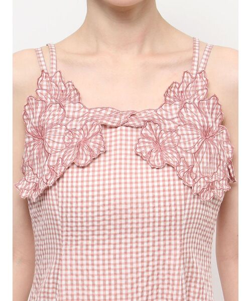 dazzlin(ダズリン)の「フロント刺繍ワンピース(ワンピース・レディース・ピンク/ブラック・SMALL/MEDIUM)」の19枚目の写真