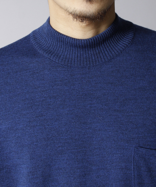 JOHN SMEDLEY×AMERICAN RAG CIE モックネックニット JOHN SMEDLEY（ジョンスメドレー）の「JOHN SMEDLEY×AMERICAN RAG CIE