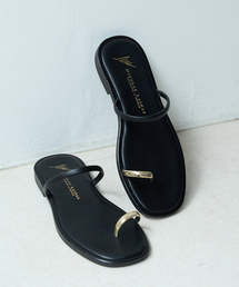 IENA♡NICOLAS LAINAS フラットサンダル 38 C-313-LT 83672645_b_02_215.jpg