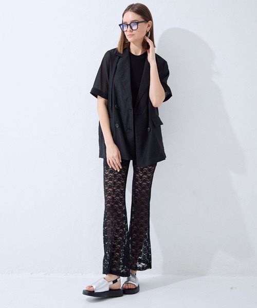 FOREVER 21(フォーエバー トゥエンティーワン)の「【2024SS】レースレギンス(その他パンツ・レディース・ブラック/ナチュラル・SMALL/MEDIUM)」の10枚目の写真