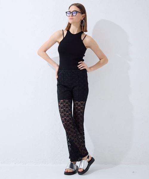 FOREVER 21(フォーエバー トゥエンティーワン)の「【2024SS】レースレギンス(その他パンツ・レディース・ブラック/ナチュラル・SMALL/MEDIUM)」の15枚目の写真