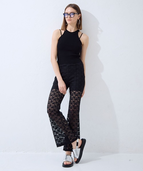 FOREVER 21(フォーエバー トゥエンティーワン)の「【2024SS】レースレギンス(その他パンツ・レディース・ブラック/ナチュラル・SMALL/MEDIUM)」の16枚目の写真