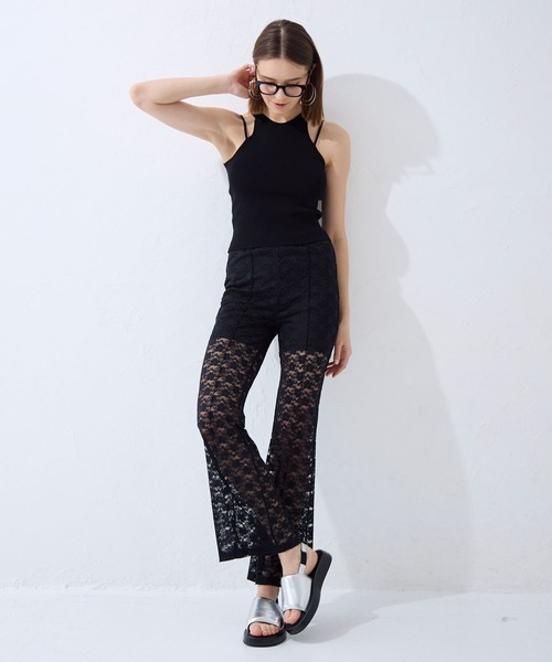 FOREVER 21(フォーエバー トゥエンティーワン)の「【2024SS】レースレギンス(その他パンツ・レディース・ブラック/ナチュラル・SMALL/MEDIUM)」の17枚目の写真