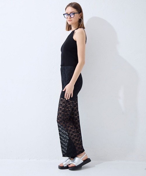 FOREVER 21(フォーエバー トゥエンティーワン)の「【2024SS】レースレギンス(その他パンツ・レディース・ブラック/ナチュラル・SMALL/MEDIUM)」の18枚目の写真