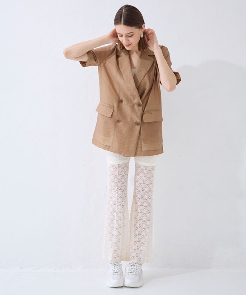 FOREVER 21(フォーエバー トゥエンティーワン)の「【2024SS】レースレギンス(その他パンツ・レディース・ブラック/ナチュラル・SMALL/MEDIUM)」の7枚目の写真