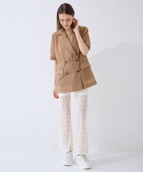 FOREVER 21(フォーエバー トゥエンティーワン)の「【2024SS】レースレギンス(その他パンツ・レディース・ブラック/ナチュラル・SMALL/MEDIUM)」の5枚目の写真