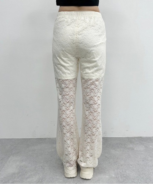 FOREVER 21(フォーエバー トゥエンティーワン)の「【2024SS】レースレギンス(その他パンツ・レディース・ブラック/ナチュラル・SMALL/MEDIUM)」の21枚目の写真