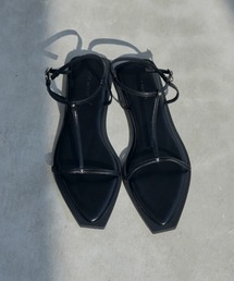 NARROW STRAP FLAT SANDAL/ナロウストラップフラットサンダル