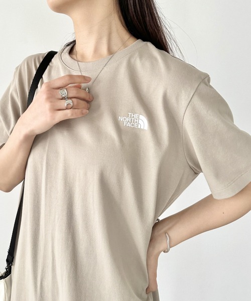 THE NORTH FACE ホワイト Tシャツワンピース ザ・ノース・フェイス THE NORTH FACE ザ ノースフェイス The