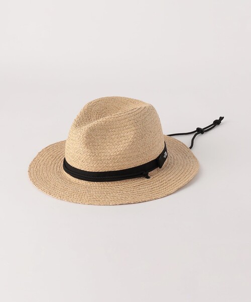 THE NORTH FACE(ザノースフェイス)の「<THE NORTH FACE> ラフィア ブレイド ハット(ハット・メンズ・ナチュラル・FREE)」の2枚目の写真
