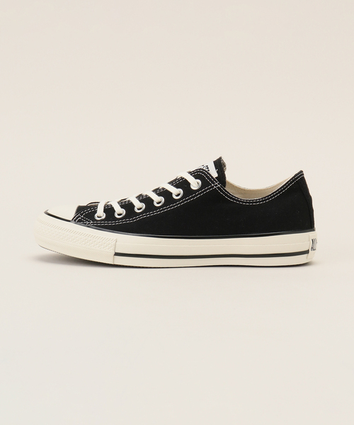 CONVERSE ALL STAR(コンバースオールスター)の「CONVERSE ALL STAR US OX(スニーカー・レディース・ホワイト/ブラック・24cm/25cm/23cm)」の3枚目の写真