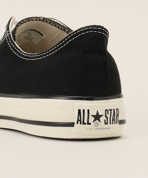 CONVERSE ALL STAR(コンバースオールスター)の「CONVERSE ALL STAR US OX(スニーカー・レディース・ホワイト/ブラック・24cm/25cm/23cm)」の6枚目の写真