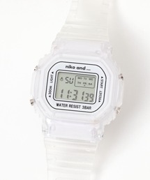 niko and... | クリアデジタルウォッチ(デジタル腕時計)