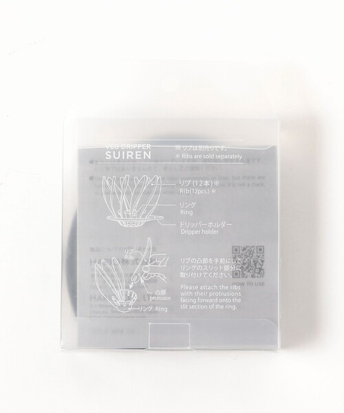 B:MING by BEAMS（ビーミングバイビームス）の「HARIO / SUIREN リング セット（キッチンツール・メンズ・ブラック・ONE SIZE）」の2枚目の写真