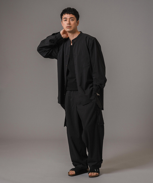 EDIFICE（エディフィス）の「T/E(ティー/イー) M-47 カーゴパンツ（カーゴパンツ・メンズ・ブラック/ネイビー・MEDIUM/LARGE）」の3枚目の写真