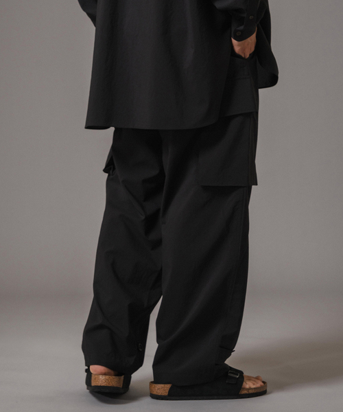 EDIFICE（エディフィス）の「T/E(ティー/イー) M-47 カーゴパンツ（カーゴパンツ・メンズ・ブラック/ネイビー・MEDIUM/LARGE）」の11枚目の写真