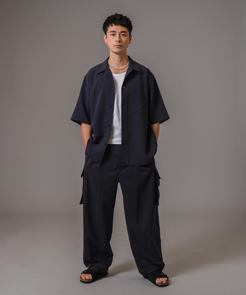 EDIFICE（エディフィス）の「T/E(ティー/イー) M-47 カーゴパンツ（カーゴパンツ・メンズ・ブラック/ネイビー・MEDIUM/LARGE）」の17枚目の写真