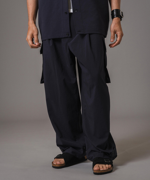 EDIFICE（エディフィス）の「T/E(ティー/イー) M-47 カーゴパンツ（カーゴパンツ・メンズ・ブラック/ネイビー・MEDIUM/LARGE）」の21枚目の写真