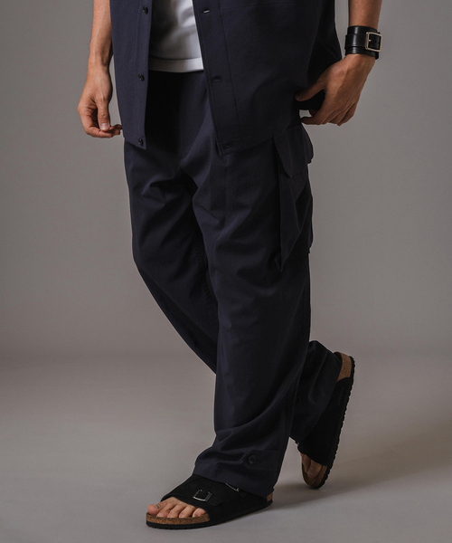 EDIFICE（エディフィス）の「T/E(ティー/イー) M-47 カーゴパンツ（カーゴパンツ・メンズ・ブラック/ネイビー・MEDIUM/LARGE）」の22枚目の写真