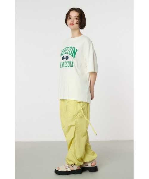RODEO CROWNS WIDE BOWL(ロデオクラウンズワイドボウル)の「CARLTON ヴィンテージライクTシャツ(Tシャツ/カットソー・レディース・マスタード/アイボリー/ブラウン/ダークグリーン・FREE)」の19枚目の写真
