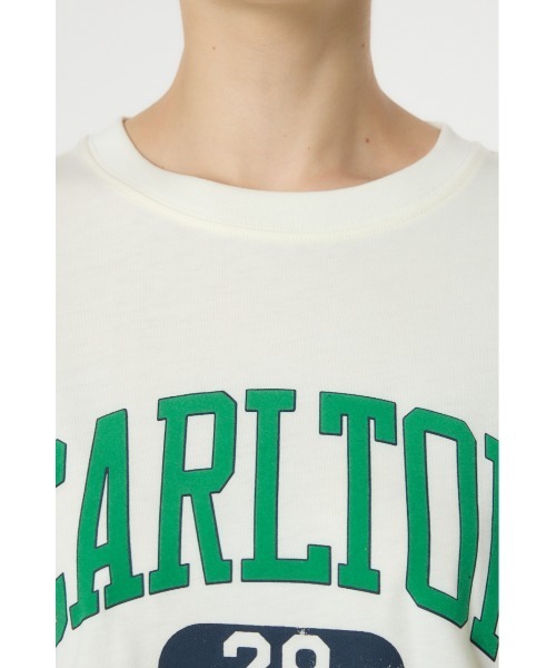 RODEO CROWNS WIDE BOWL(ロデオクラウンズワイドボウル)の「CARLTON ヴィンテージライクTシャツ(Tシャツ/カットソー・レディース・マスタード/アイボリー/ブラウン/ダークグリーン・FREE)」の14枚目の写真