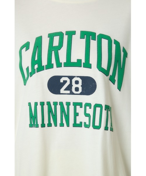 RODEO CROWNS WIDE BOWL(ロデオクラウンズワイドボウル)の「CARLTON ヴィンテージライクTシャツ(Tシャツ/カットソー・レディース・マスタード/アイボリー/ブラウン/ダークグリーン・FREE)」の12枚目の写真