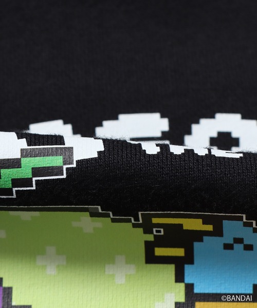 ROOPTOKYO（ループトウキョウ）の「たまごっち×FRUIT OF THE LOOM フロントプリントスウェット（スウェット・メンズ・ブラック/アイボリー/霜降りグレー・M/L/S）」の11枚目の写真