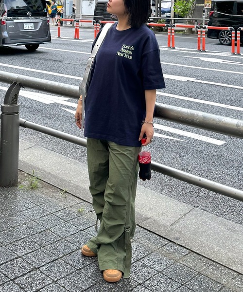 PBLIM(ページボーイリム)の「PBLIM/フレアカーゴパンツ(カーゴパンツ・レディース・カーキ/ブラック・FREE)」の22枚目の写真