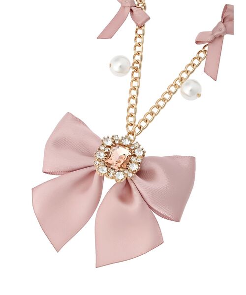 ビジューリボンパールバッグチャーム（チャーム）｜Maison de FLEUR  