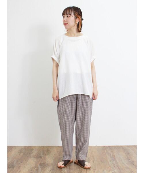 パジャマ　M〜Lsize　サマンサモスモス セール】袖口ギャザーTブラウス（シャツ/ブラウス）｜Samansa