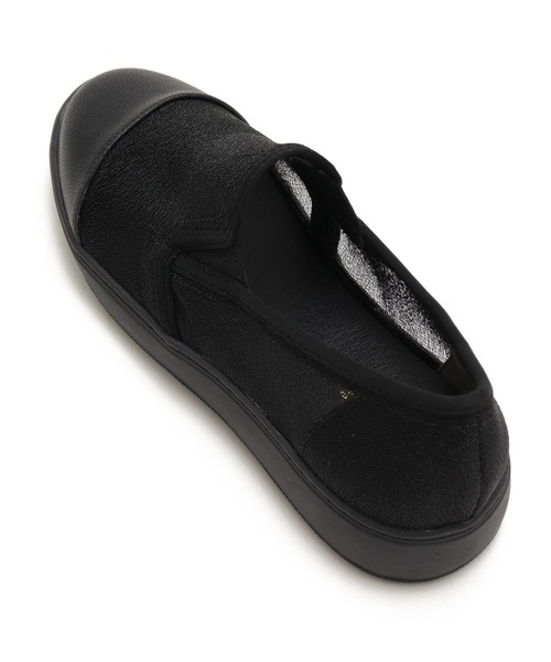 Feee(SHOES)(フィー)の「【軽量】メッシュ グリッター素材のスリッポンスニーカー/Feee(スリッポン・レディース・ブラック/シルバー・22.5cm/24.5cm/24.0cm/23.5cm/23.0cm)」の11枚目の写真