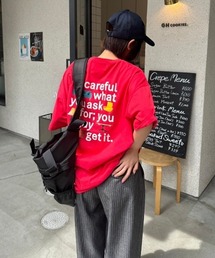 【低身長サイズあり】アソート柄カラーTシャツ
