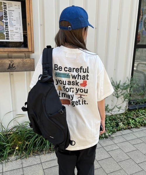 nemne store（ネンネストア）の「【低身長サイズあり】アソート柄カラーTシャツ（Tシャツ/カットソー・レディース・オートミール/ブルー/スミクロ/レッド/イエロー/グレー系その他/ブルー系その他/オフホワイト/レッド系その他・SMALL/MEDIUM）」の16枚目の写真