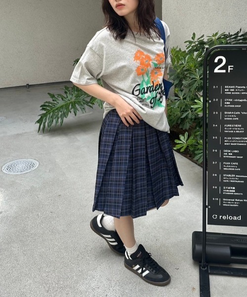 nemne store（ネンネストア）の「【低身長サイズあり】アソート柄カラーTシャツ（Tシャツ/カットソー・レディース・オートミール/ブルー/スミクロ/レッド/イエロー/グレー系その他/ブルー系その他/オフホワイト/レッド系その他・SMALL/MEDIUM）」の20枚目の写真