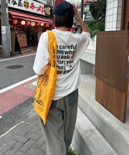 nemne store（ネンネストア）の「【低身長サイズあり】アソート柄カラーTシャツ（Tシャツ/カットソー・レディース・オートミール/ブルー/スミクロ/レッド/イエロー/グレー系その他/ブルー系その他/オフホワイト/レッド系その他・SMALL/MEDIUM）」の17枚目の写真