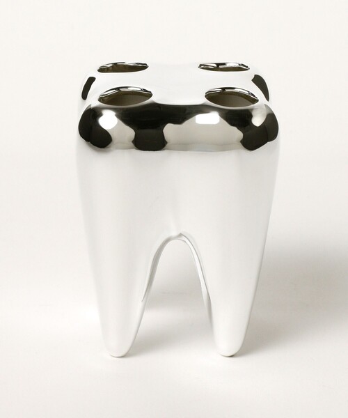 bpr BEAMS（ビーピーアール ビームス ）の「Propaganda / TOOTH BRUSH HOLDER SILVER（オーラルケア/歯磨きグッズ・メンズ・シルバー・ONE SIZE）」の3枚目の写真