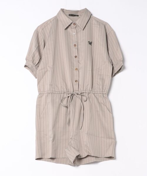 セール】《マニッシュ×スタイルUP》ネクタイ付きコンビネゾン