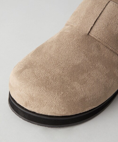 CITEN(シテン)の「<CITEN> スウェードライク ビッグバックル サボ(サンダル・レディース・ベージュ/ブラック・S/M/L)」の18枚目の写真