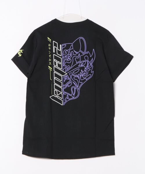 NO WAY(ノーウェイ)の「/KINJAZ/Graphic T(Tシャツ/カットソー・メンズ・ブラック/ホワイト・LARGE/MEDIUM)」の3枚目の写真