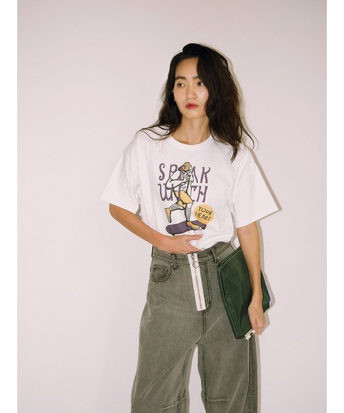 NOUQUE ヌーク  womanプリントTシャツ SALE 1665160502-021_SUB.jpg?v=