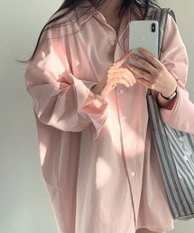 HEART BUTTON BIG SHIRTS